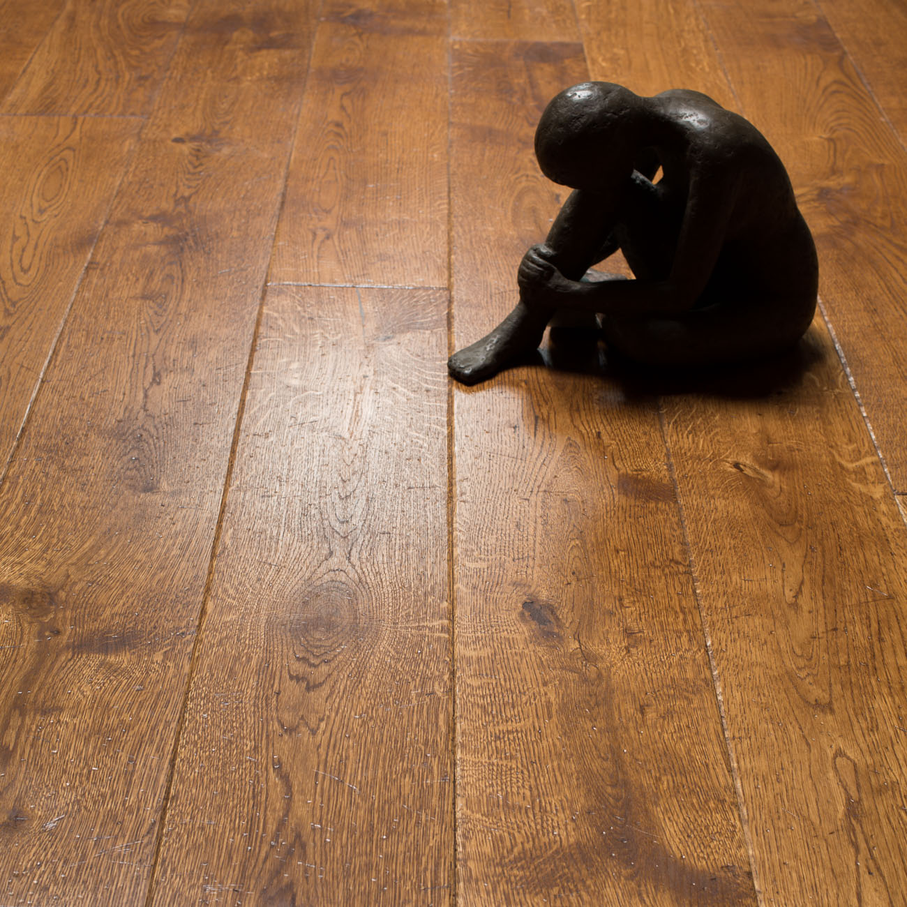 Rustic old wood flooring -Mellow Sandringham